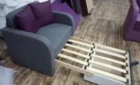Детский диван, кровать, кресло Гном 80 Grey KMZ